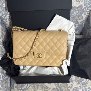 Chanel Classic Leather Shoulder Bag